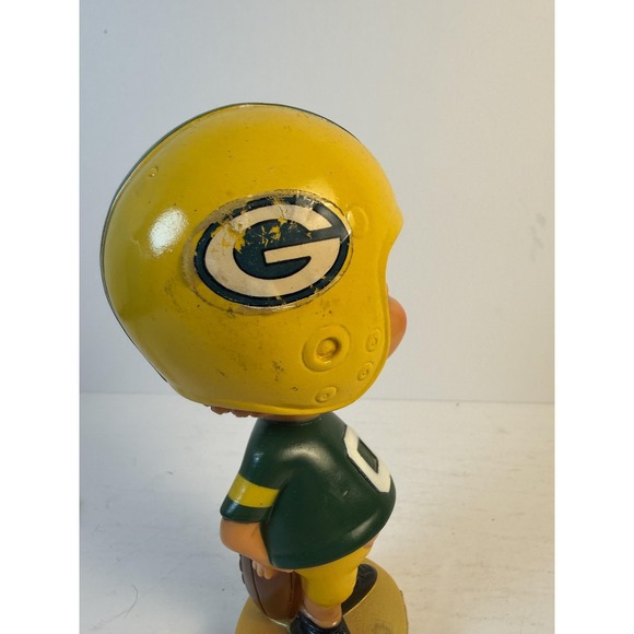 Sports Specialties 1975 Bobblehead Green Bay Packers NFL Football Nodder Vintage - Picture 9 of 16